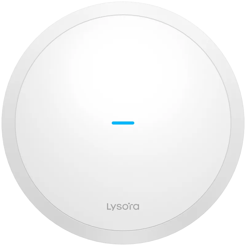 Lysora L6Lite Wi-Fi 6 AX1800 Dual-Band Access Point, front view